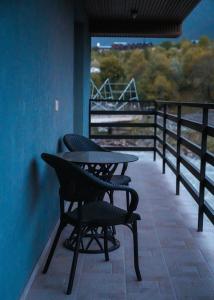 Balcone o terrazza di Hotel Ushba in Mestia