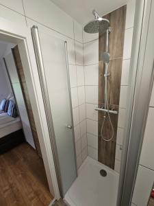 Koupelna v ubytování Cozy Reifnitz-mit Seezugang