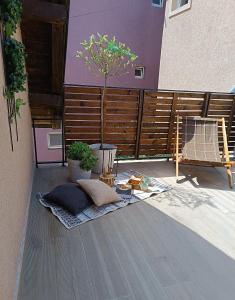 Patio nebo venkovní prostory v ubytování Sunčani apartman 2