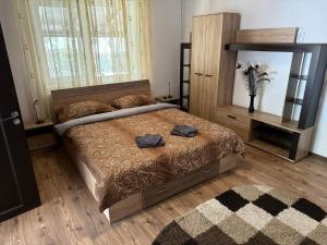 Postel nebo postele na pokoji v ubytování Casa M Belvedere