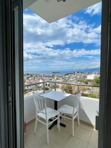 Balkón alebo terasa v ubytovaní Joni Apartments
