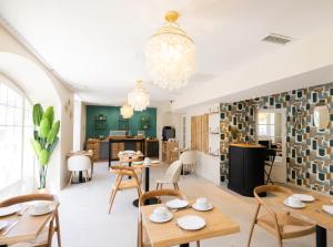 Posezení v ubytování Hôtel Barnea