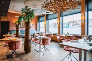 Posezení v ubytování Hotel Les Eleveurs