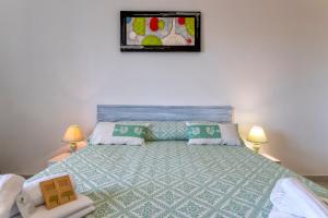 Letto o letti in una camera di HORIZON