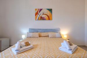 Letto o letti in una camera di HORIZON