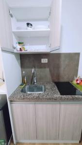 Η κουζίνα ή μικρή κουζίνα στο céntrico apartamento en el Prado
