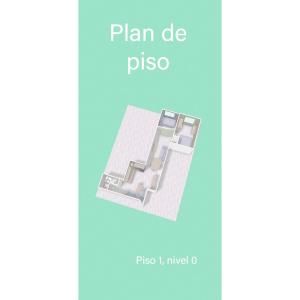 um diagrama de um plano de um riso em Pisos Baza, Tres apartmentos en Baza Central em Baza