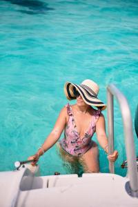 Επισκέπτες που μένουν στο Casa Al Mar, St. George's Caye - Belize