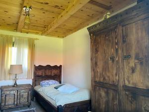 Postel nebo postele na pokoji v ubytování Camp Viljamovka