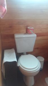 Koupelna v ubytování La casita del bosque + 20 fotografií