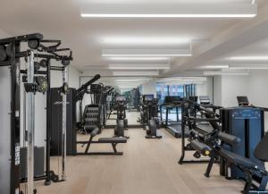 Fitness centrum a/nebo fitness zařízení v ubytování ROOST Kelly Drive