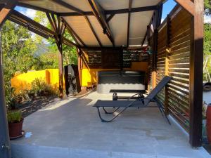 Patio nebo venkovní prostory v ubytování Entre Montagne et Mer