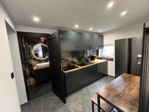 Η κουζίνα ή μικρή κουζίνα στο Willa przy Krupówkach