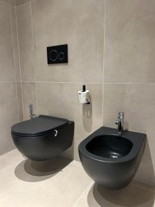 Koupelna v ubytování golden suites 2