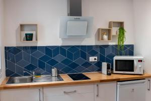 Η κουζίνα ή μικρή κουζίνα στο WAVY, studio centre ville DAX