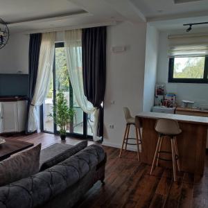 TV a/nebo společenská místnost v ubytování Apartments Miri