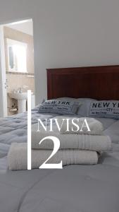 Edificio NIVISA客房内的一张或多张床位