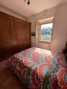 Ένα ή περισσότερα κρεβάτια σε δωμάτιο στο La Casa Viola