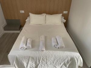 Postel nebo postele na pokoji v ubytování Suite Lithos