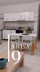 Edificio NIVISA的厨房或小厨房