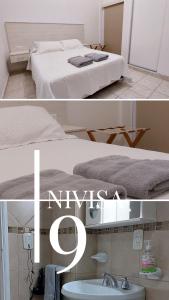 Edificio NIVISA客房内的一张或多张床位