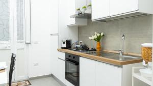 Kuchyň nebo kuchyňský kout v ubytování B&B Vaianfora Pompei