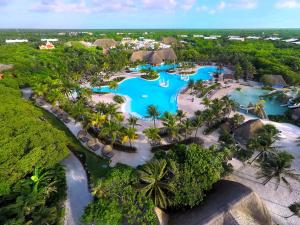 an aerial view of the pool at the resort at Grand Palladium White Sand Resort & Spa - All Inclusive in Akumal