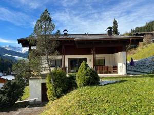 a house on the side of a hill at Haus Sonnberg in Hinterthal