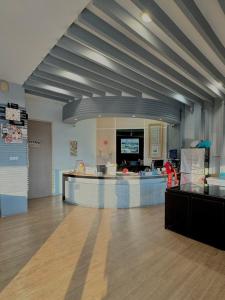 TV a/nebo společenská místnost v ubytování 綠島海灣會館Bay Resort + 35 fotografií