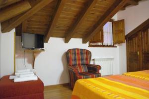 TV a/nebo společenská místnost v ubytování Balcón Picos de Europa