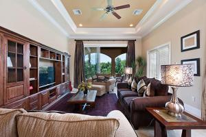 พื้นที่นั่งเล่นของ Reunion Resort Villa RM2