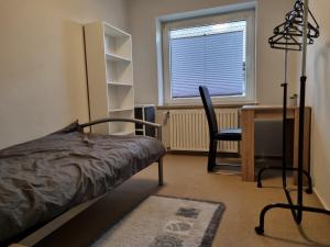 Posezení v ubytování Bocholt Apartment Ferienwohnung 4 + 4 fotografie