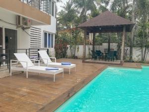 A piscina em ou perto de Rainforest Enclave, Arpora - 10 mins to Baga beach