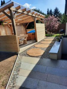 Zahrada ubytování Apartament z Jacuzzi Rotembark