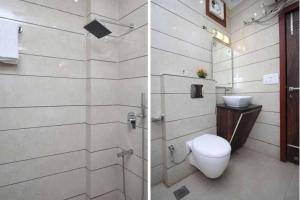 Koupelna v ubytování Hotel Indraprastha