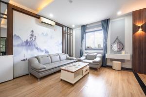 Χώρος καθιστικού στο Thien Phu Logia Hotel +47 φωτογραφίες