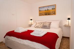 Postel nebo postele na pokoji v ubytování New York - Parcheggio Super Facile Da Trovare