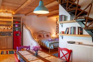 Кровать или кровати в номере En Pori Houses