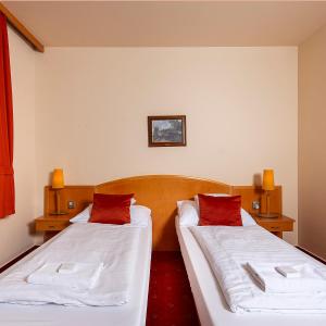 Postel nebo postele na pokoji v ubytování Gastland M0 Hotel & Conference Center