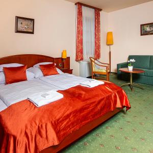 Postel nebo postele na pokoji v ubytování Gastland M0 Hotel & Conference Center