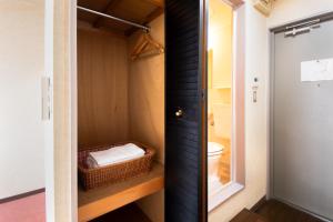 Koupelna v ubytování Yamato Saidaiji Hotel SINDAI