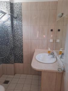 Koupelna v ubytování Avanda Rooms