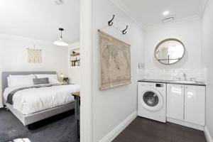 Bluestone Cottage Launceston客房内的一张或多张床位