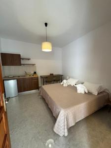 Postel nebo postele na pokoji v ubytování Fedra Apartments Lindos