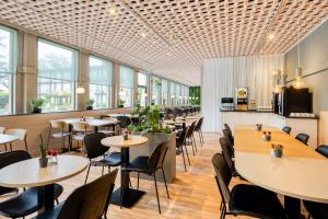 Restaurace v ubytování Green Park Hotel Brugge