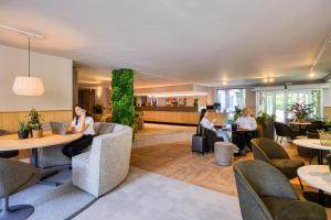 Posezení v ubytování Green Park Hotel Brugge