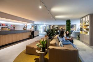 Posezení v ubytování Green Park Hotel Brugge