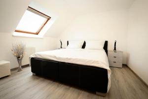 Postel nebo postele na pokoji v ubytování Zimmer u Apartment in Bad Gams Deutschlandsberg