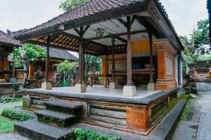 Zahrada ubytování Jati Home Stay