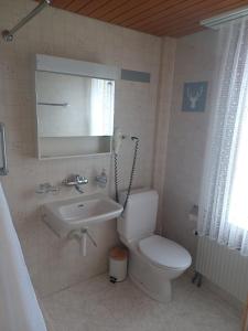 Koupelna v ubytování Hotel Tell + 37 fotografií